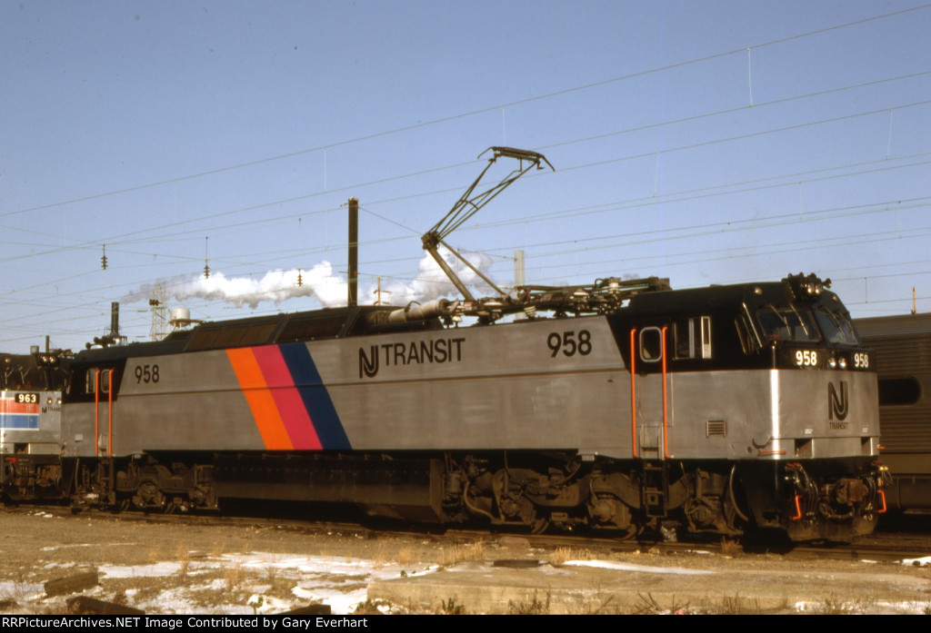 NJT E60 #958 - New Jersey Transit